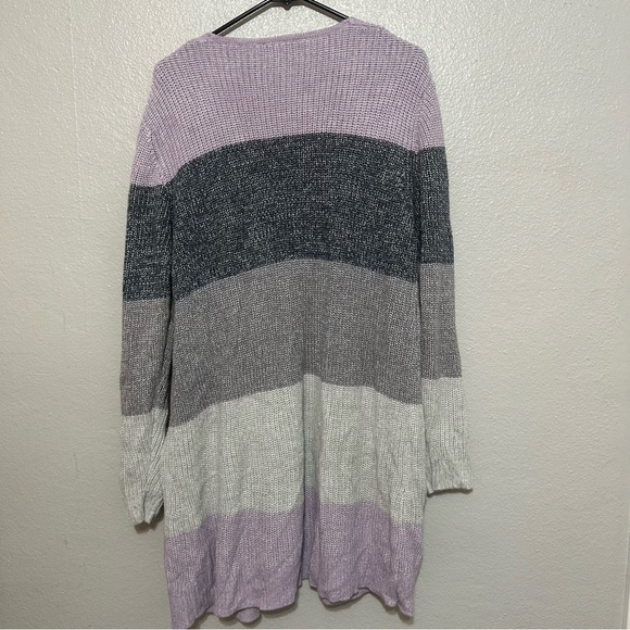 APT. 9 Long Cardigan Duster Pockets Knit - Picture 3 of 8